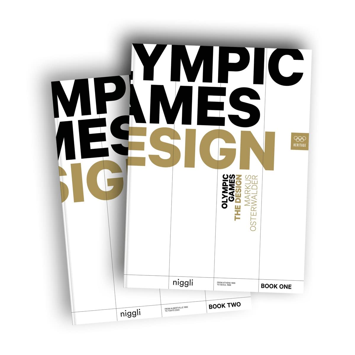 Olympic Games: The Design. Coffret 2 volumes. N°1 From Athens 1896 to Los Angeles 1984 - N°2 From Calgary to Tokyo 2020 book