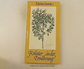 Kräuter in der Ernährung Books