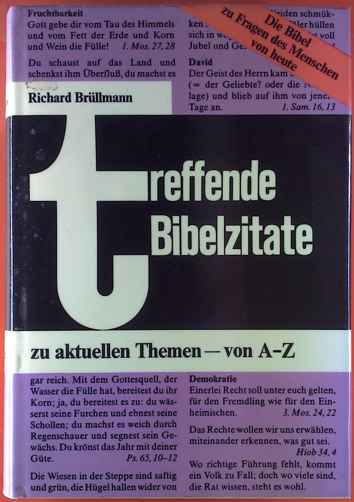 Treffende Bibelzitate zu aktuellen Themen - von A - Z (Die treffende Reihe) Natural Sciences