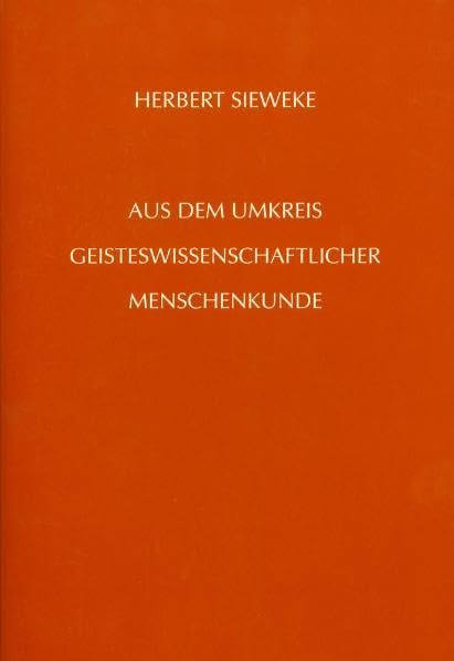 Aus dem Umkreis geisteswissenschaftlicher Menschenkunde book
