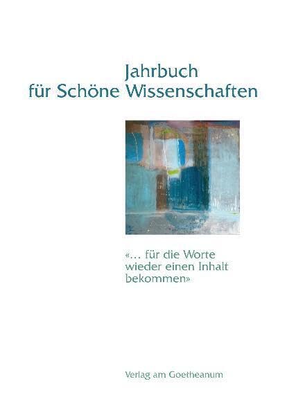 Jahrbuch für Schöne Wissenschaften, Band 3 book
