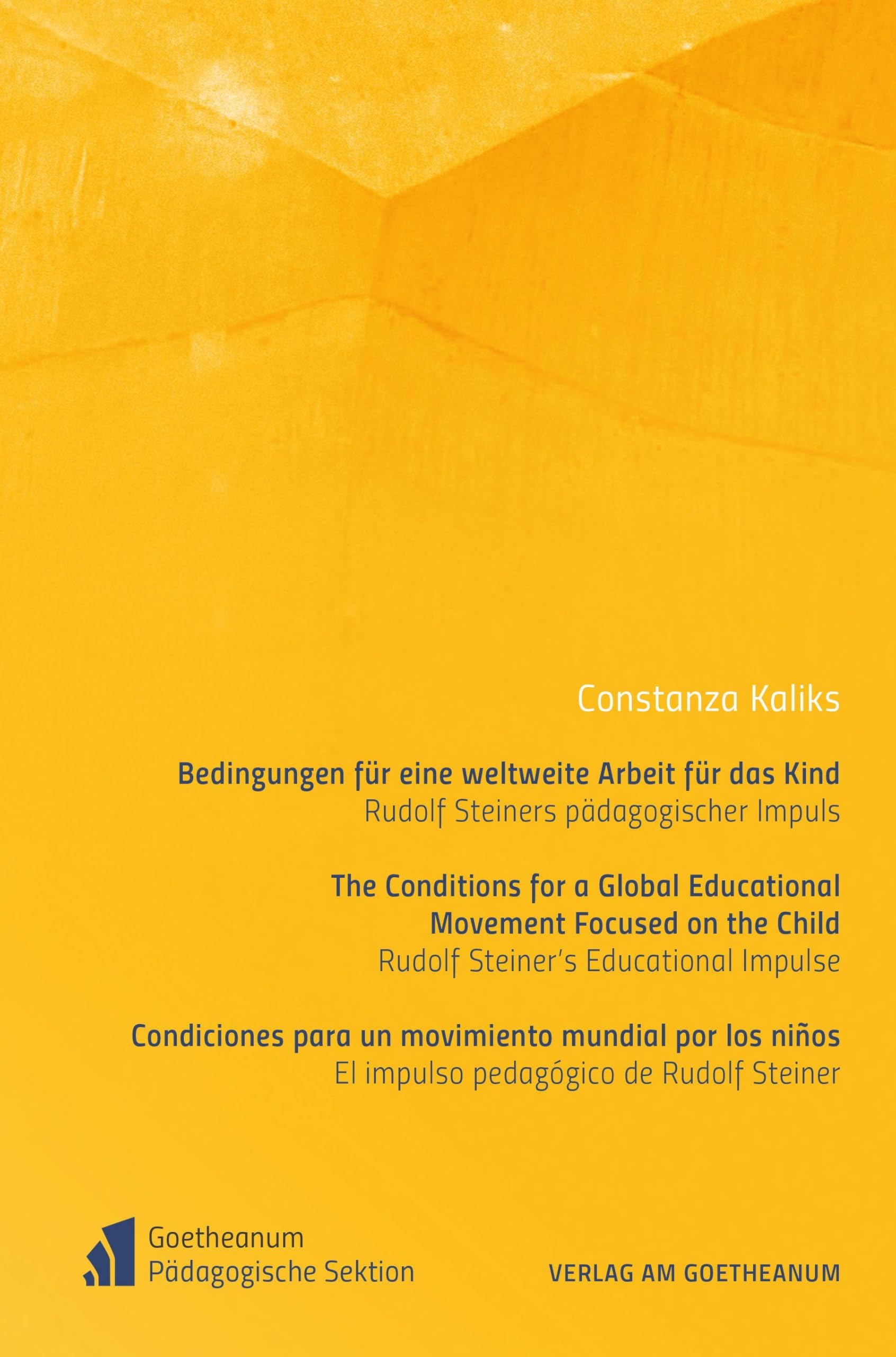 Bedingungen für eine weltweite Arbeit für das Kind Education & Training