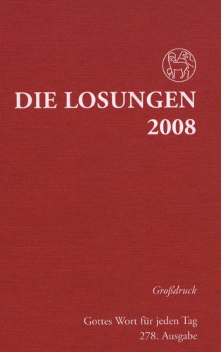 Losungen Deutschland 2008: Grossdruck University books