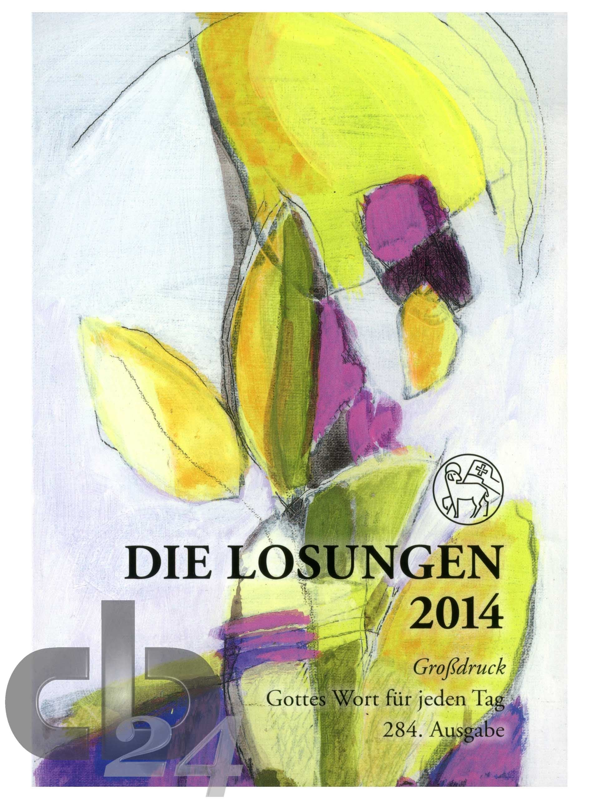 Die Losungen 2014. Deutschland / Die Losungen 2014: Geschenk-Grossdruckausgabe Calendars
