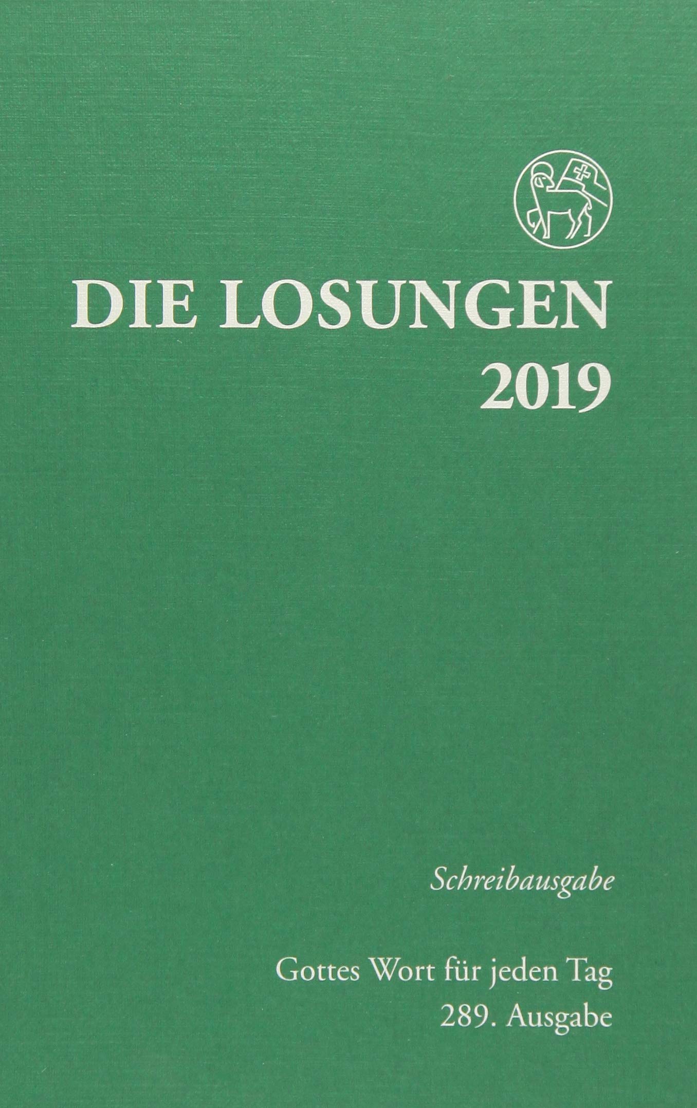 Die Losungen 2019 für Deutschland - Schreibausgabe Leisure, Home & Garden
