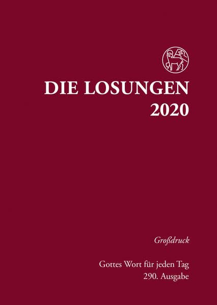 Die Losungen 2020 für Deutschland - Grossdruck, gebunden Religion & Esotericism