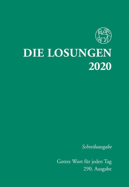 Die Losungen 2020 für Deutschland - Schreibausgabe Religion & Esotericism