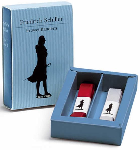 Schiller in zwei Bändern: Zwei Geschenkbänder aus Doppelsatin Living & Furnishing