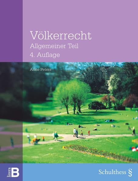 Völkerrecht: Allgemeiner Teil (litera B) Law