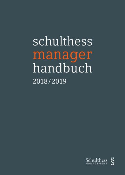 schulthess manager handbuch 2018/2019 (PrintPlu§) Law