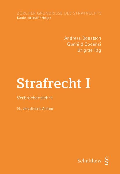 Strafrecht I (PrintPlu§): Verbrechenslehre Law