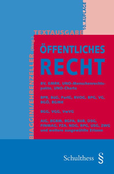 Textausgabe Öffentliches Recht book