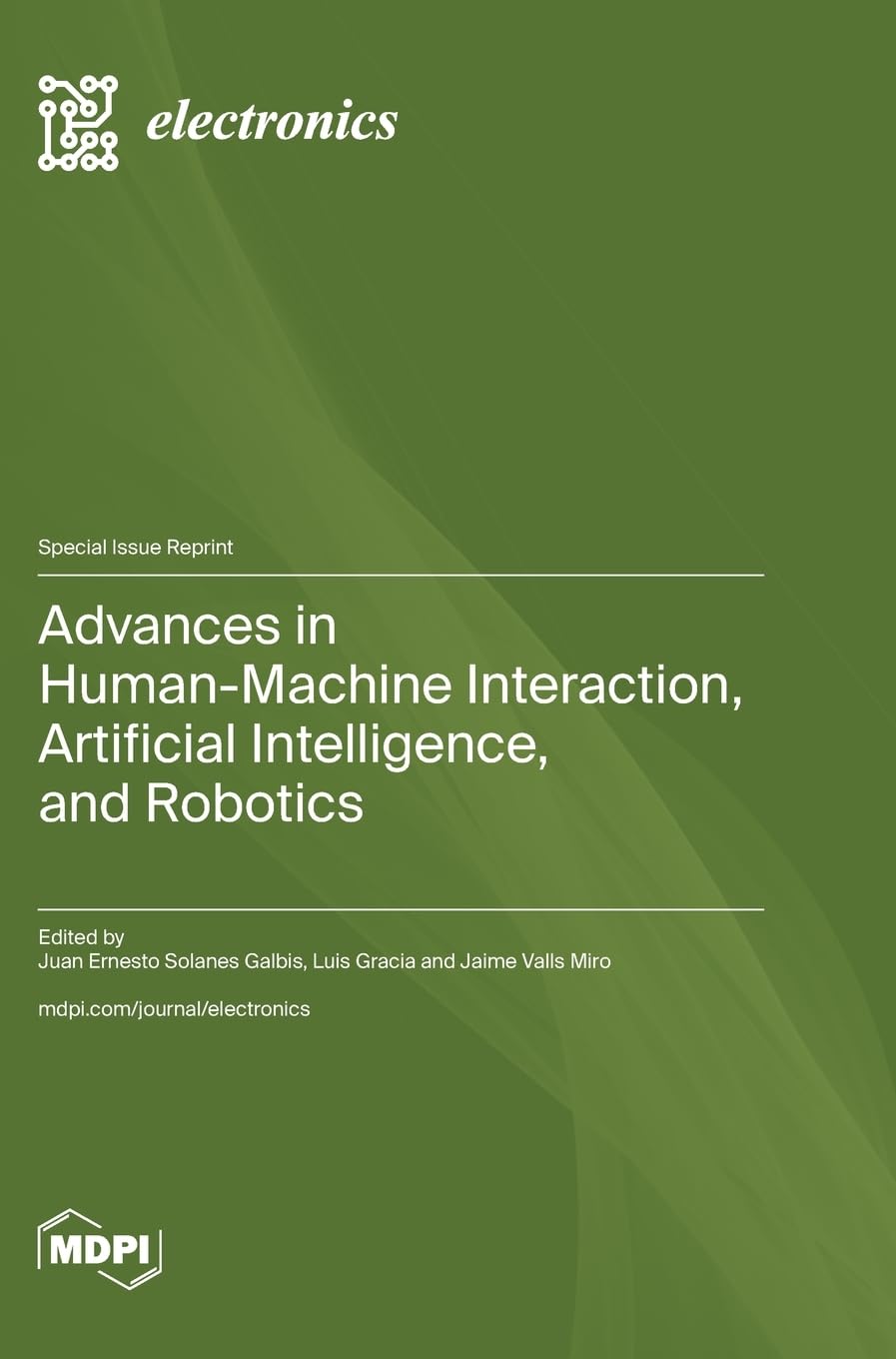 Product Image: Advances in Human-Machine Interaction, Artificial Intelligence, and Robotics