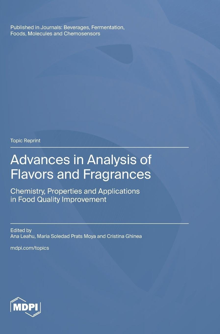 Advances in Analysis of Flavors and Fragrances Natural Sciences