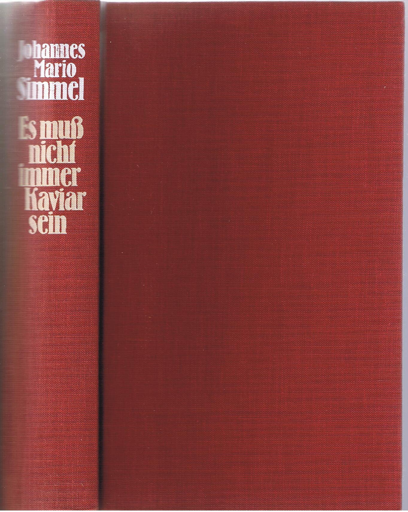 Es muß nicht immer Kaviar sein Contemporary literature