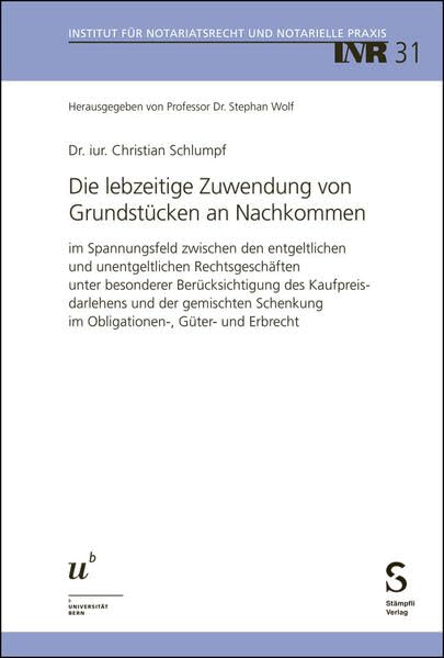 Die lebzeitige Zuwendung von Grundstücken an Nachkommen Law