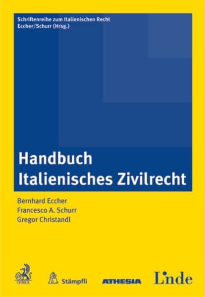 Product Image: Handbuch Italienisches Zivilrecht