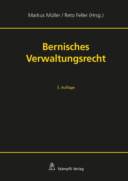 Bernisches Verwaltungsrecht Law