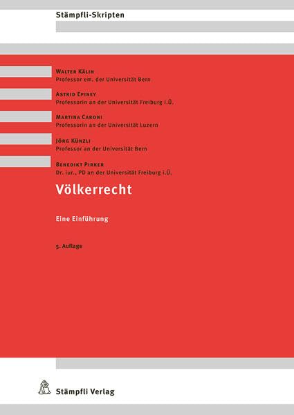 Product Image: Völkerrecht: Eine Einführung (Stämpfli Skripten)