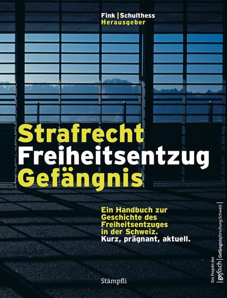 Strafrecht, Freiheitsentzug, Gefängnis: Ein Handbuch zur Entwicklung des Freiheitsentzuges in der Schweiz. Kurz, prägnant, aktuell. Law