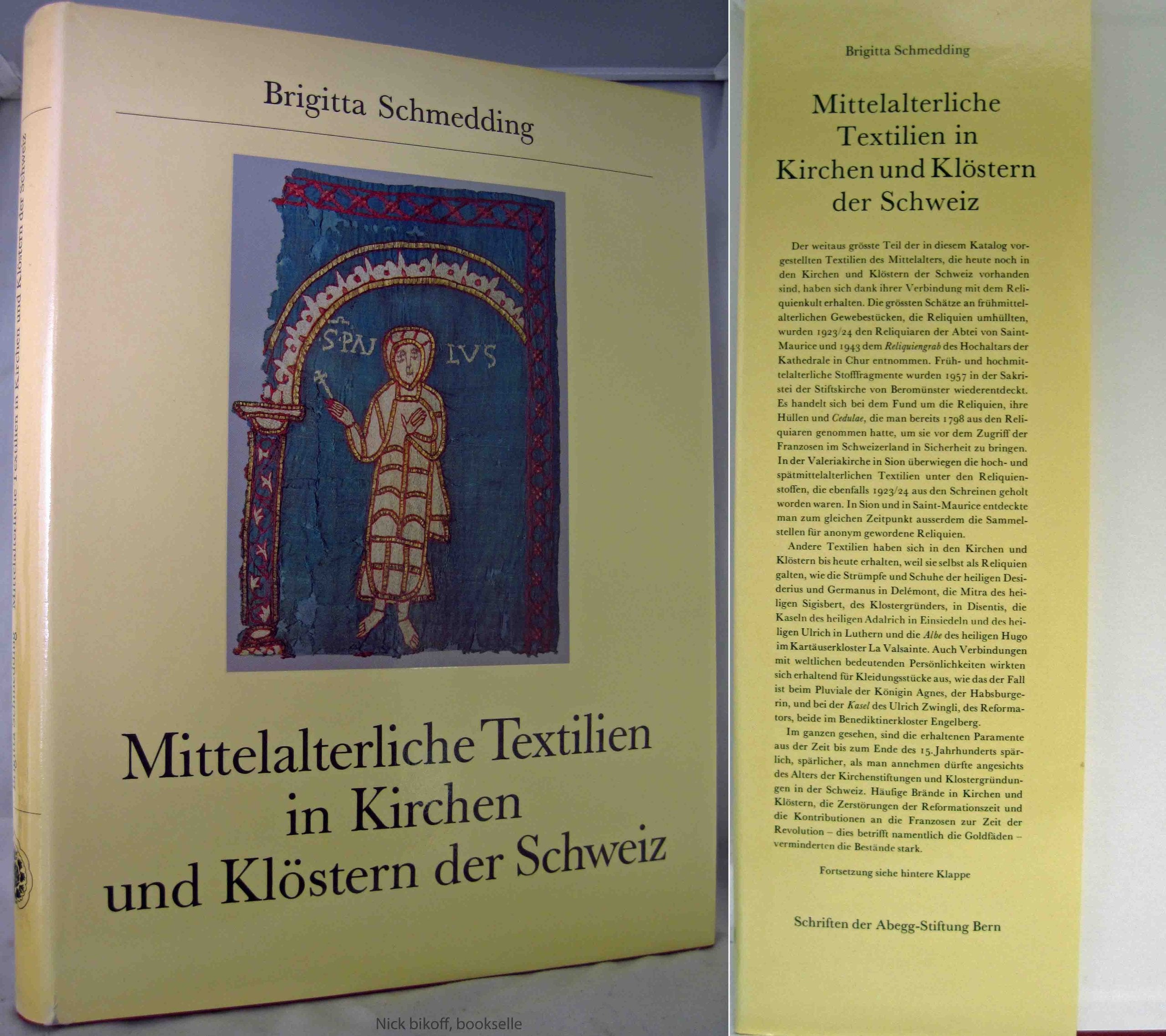 Mittelalterliche Textilien in Kirchen und Klöstern der Schweiz (Schriften der Abegg-Stiftung-Bern) Law