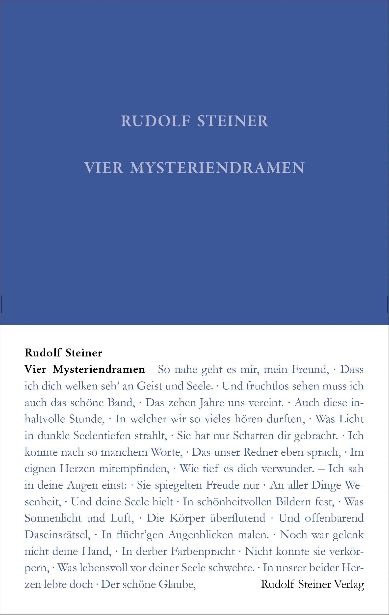 Vier Mysteriendramen: Die Pforte der Einweihung / Die Prüfung der Seele / Der Hüter der Schwelle / Der Seelen Erwachen (Rudolf Steiner Gesamtausgabe: Schriften und Vorträge) Health, Nutrition & Fitness