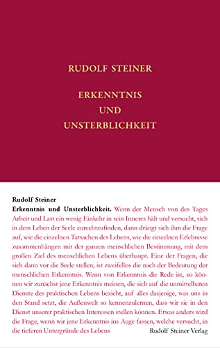 Erkenntnis und Unsterblichkeit Health, Nutrition & Fitness