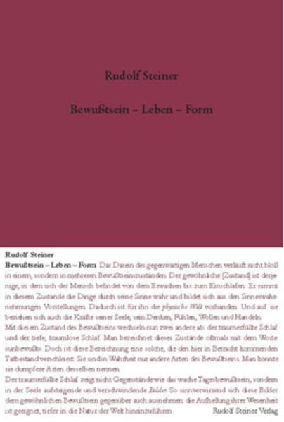 Bewusstsein - Leben - Form: Grundprinzipien der geisteswissenschaftlichen Kosmologie - Niederschriften und Notizen von Vorträgen aus den Jahren ... Gesamtausgabe: Schriften und Vorträge) Natural Sciences