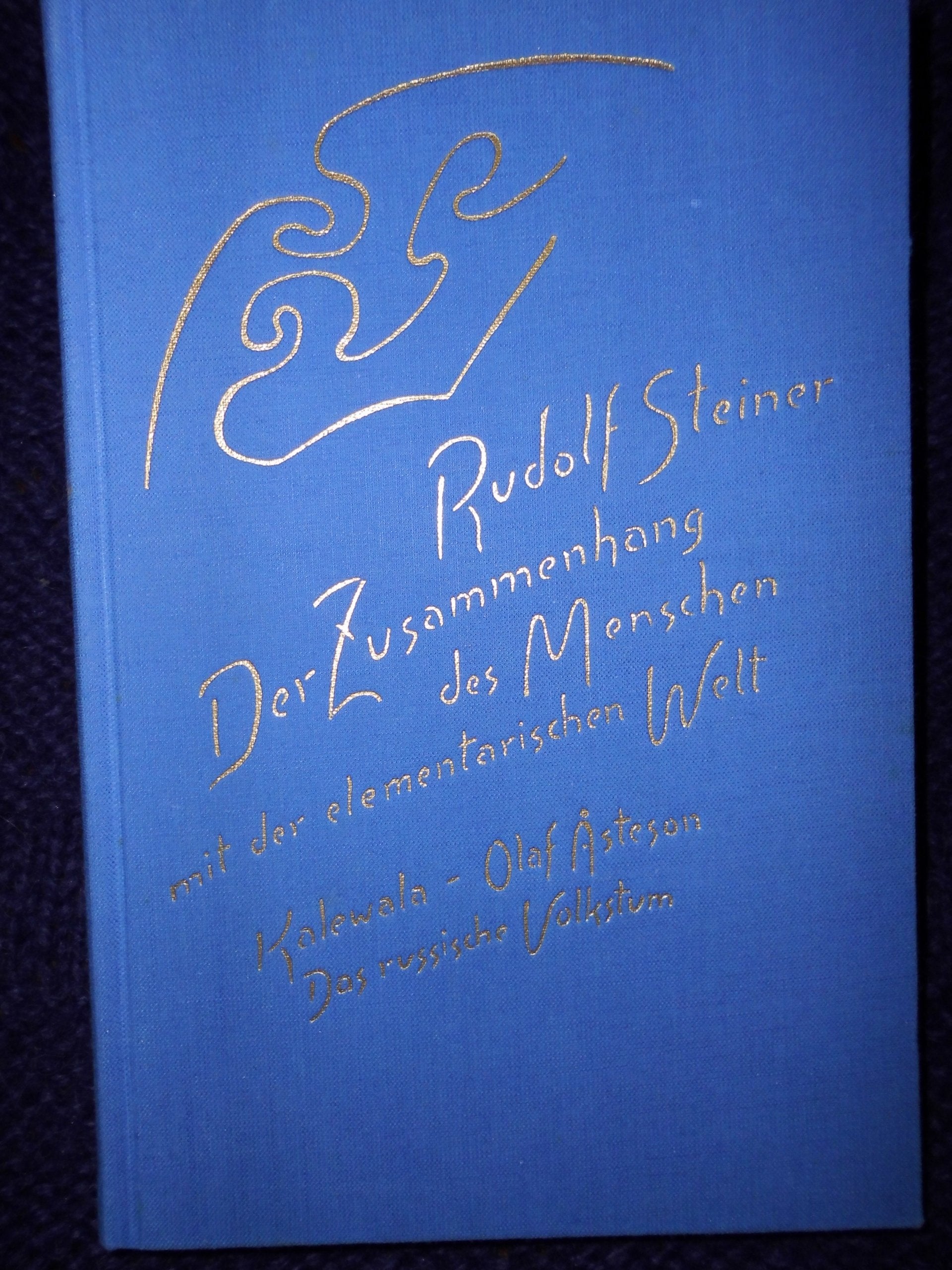 Der Zusammenhang des Menschen mit der elementarischen Welt General education