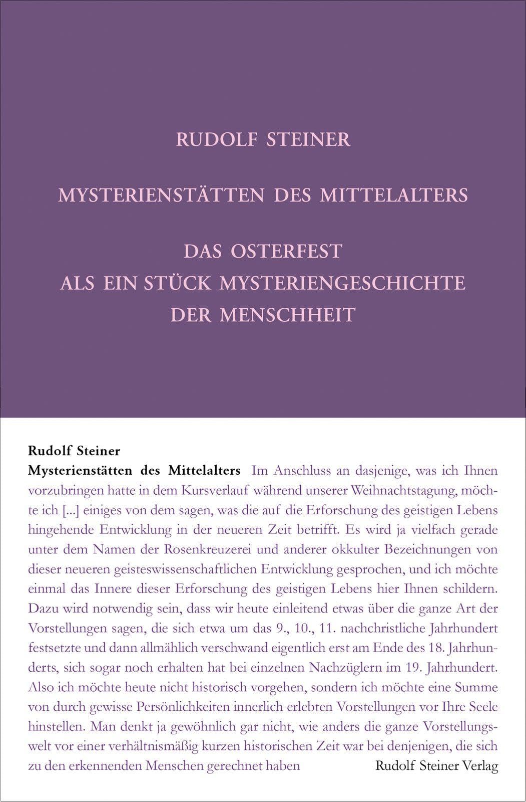 Mysterienstätten des Mittelalters. Rosenkreuzertum und modernes Einweihungsprinzip Health, Nutrition & Fitness