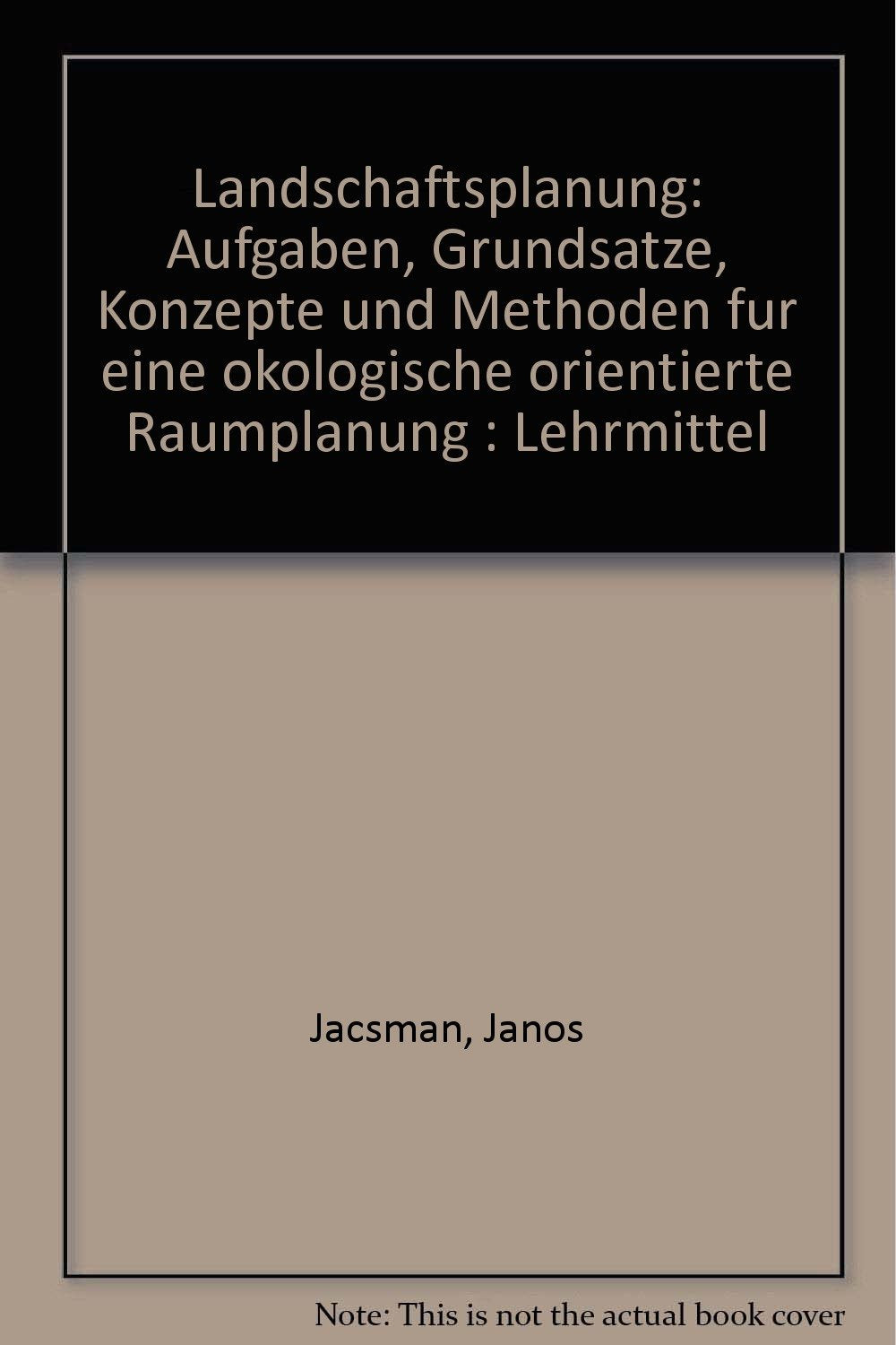 Lehrmittel Landschaftsplanung: Lehrmittel Education & Training