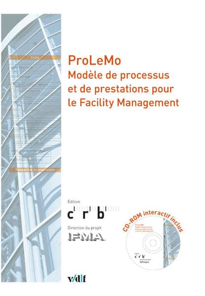 ProLeMo Modèle de processus et de prestations pour le Facility Management book