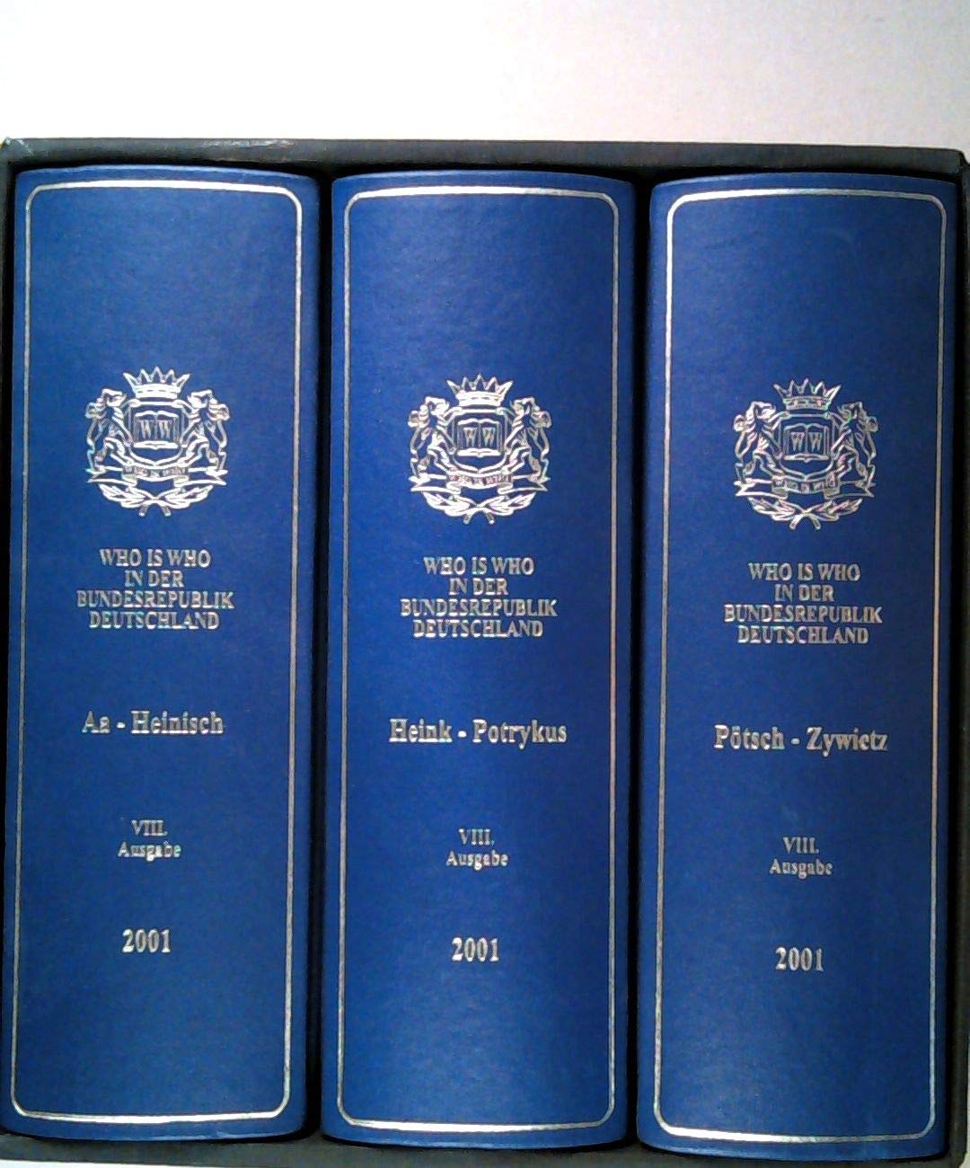Who is Who in der BRD: Supplementwerk Books