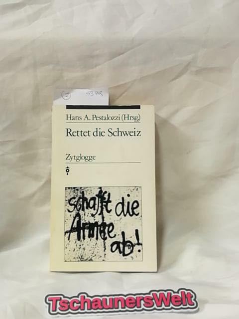 Rettet die Schweiz – schafft die Armee ab Law