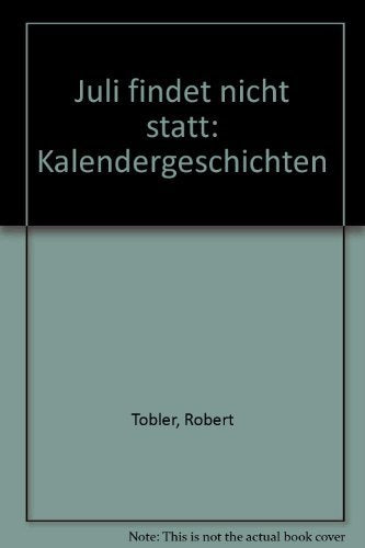 Juli findet nicht statt Poetry