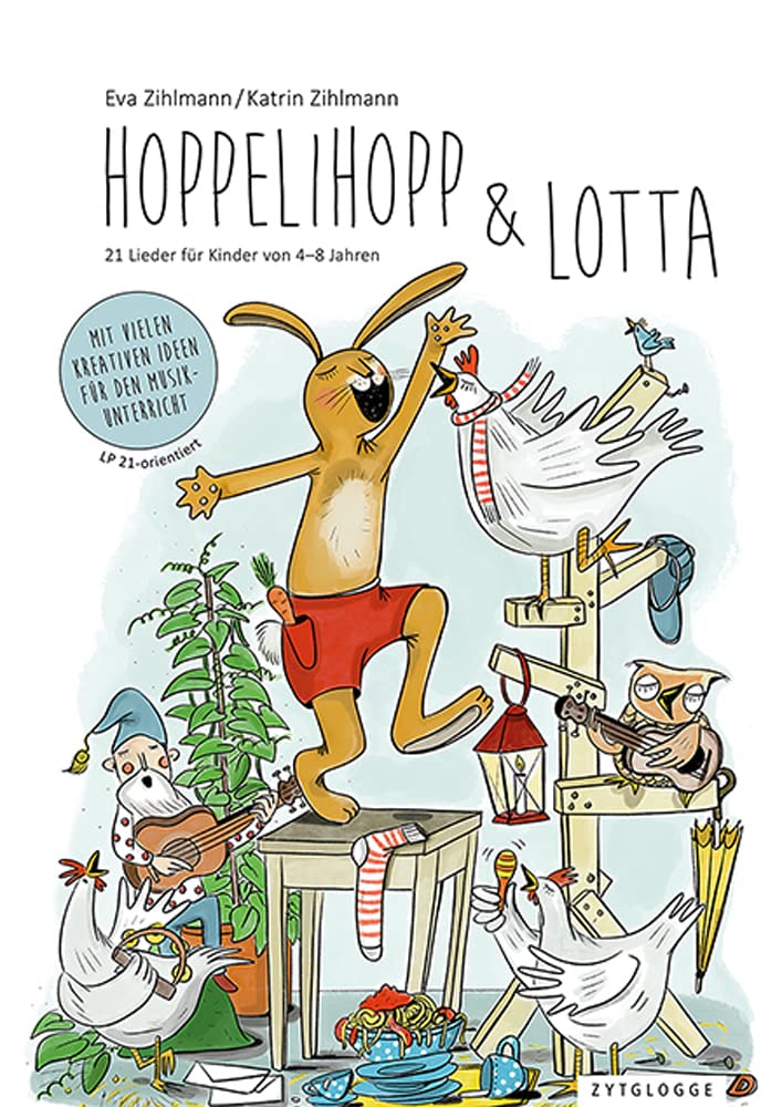 Hoppelihopp und Lotta (Buch): Zweisprachige Ausgabe Professional & Reference Books