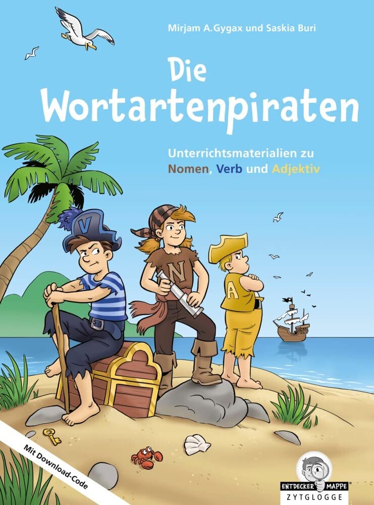 Die Wortartenpiraten: Unterrichtsmaterialien zu Nomen, Verb und Adjektiv Professional & Reference Books