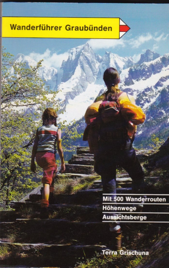 Wanderführer Graubünden: 500 Wanderrouten, Höhenwege /Aussichtsberge Books