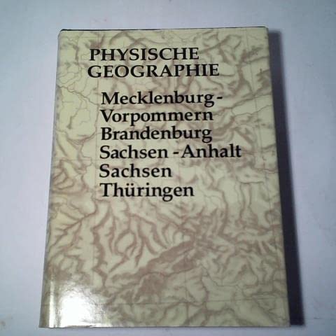 Physische Geographie /Mecklenburg-Vorpommern - Brandenburg - Sachsen-Anhalt - Sachsen - Thüringen Books