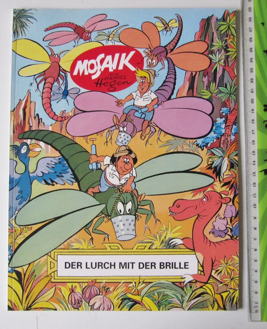 Das Mosaik mit den Digedags, Klassikausgabe, Der Lurch mit der Brille Manga