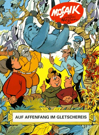 Das Mosaik mit den Digedags. Klassikausgabe. Auf Affenfang im Gletschereis Manga