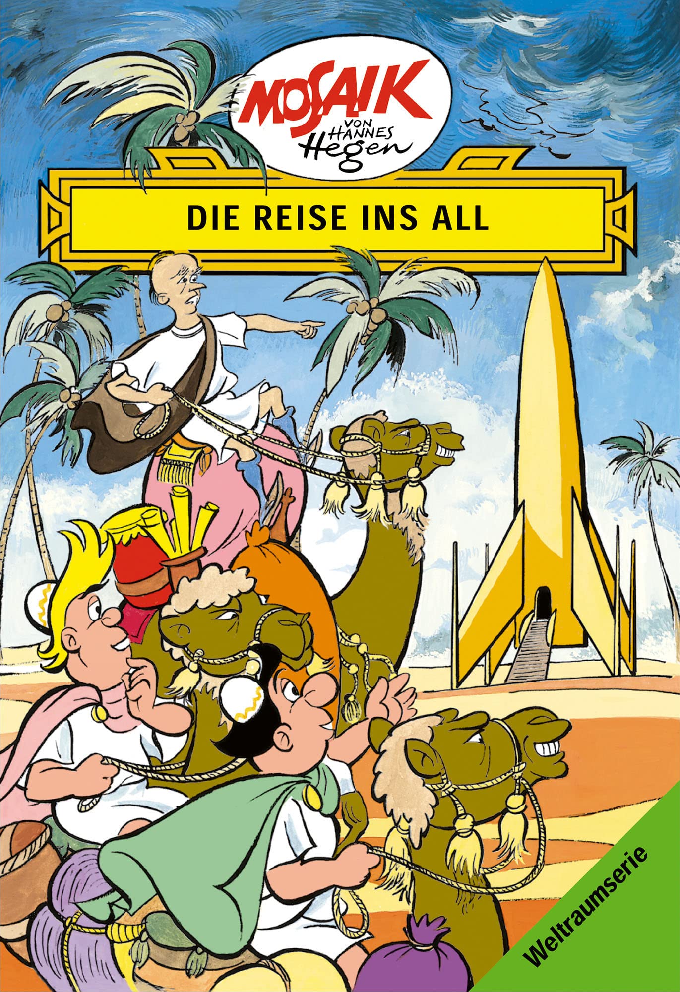 Die Digedags. Weltraum-Serie 01. Die Reise ins All Manga