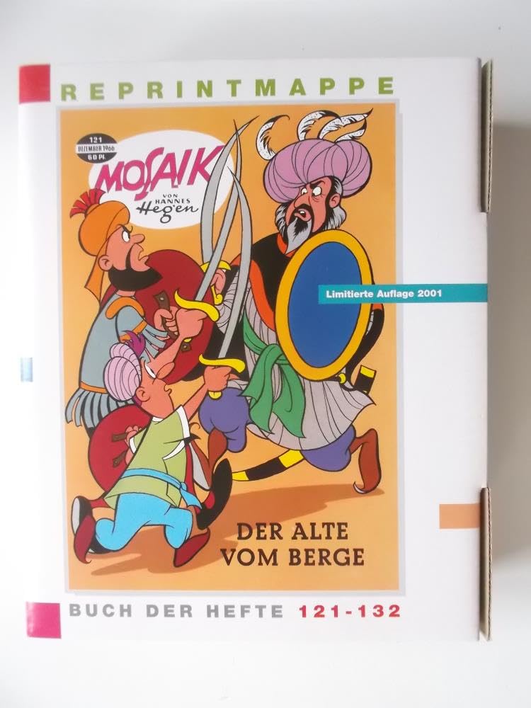 Reprintmappe des Mosaik: Mosaik. Die Digedags. Reprintmappe 11. Buch der Hefte 121 - 132. 12 Hefte. Manga