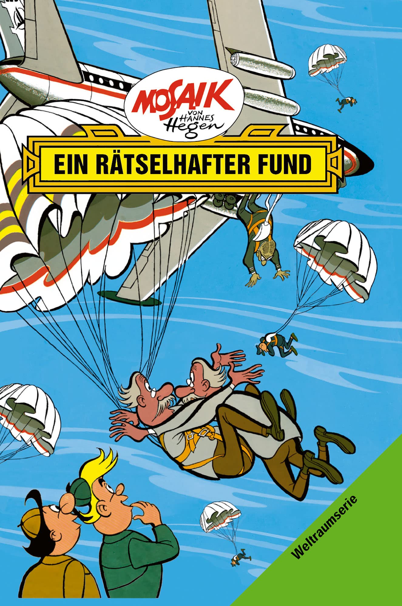 Die Digedags. Weltraum-Serie 04. Ein rätselhafter Fund Manga
