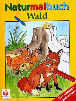 Naturmalbuch Wald Books