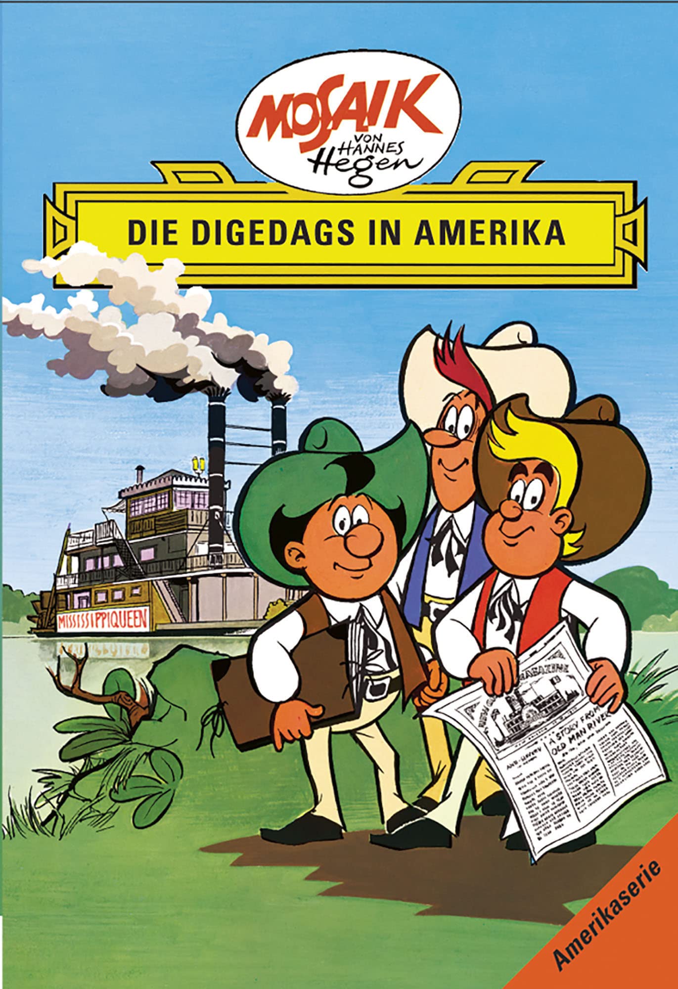 Die Digedags. Amerikaserie 01. Die Digedags in Amerika Manga