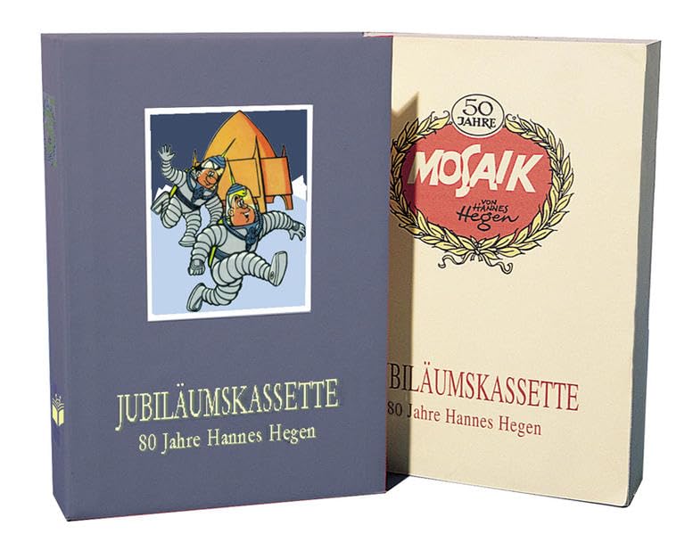 Reprintmappe des Mosaik / Jubiläumskassette III - 80 Jahre Hannes Hegen: Hefte 25-36 und Hegen-Sonderbeilage: Karneval in Venedig Manga