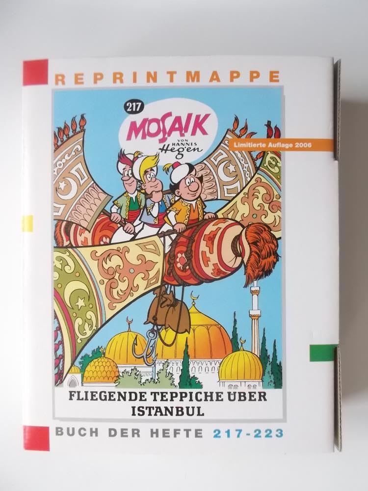 Reprintmappe des Mosaik von Hannes Hegen: Buch der Hefte 217 bis 223 und eine DVD (Ritter Runkels grosse Stunde /Freilichtbühne Bautzen) Manga