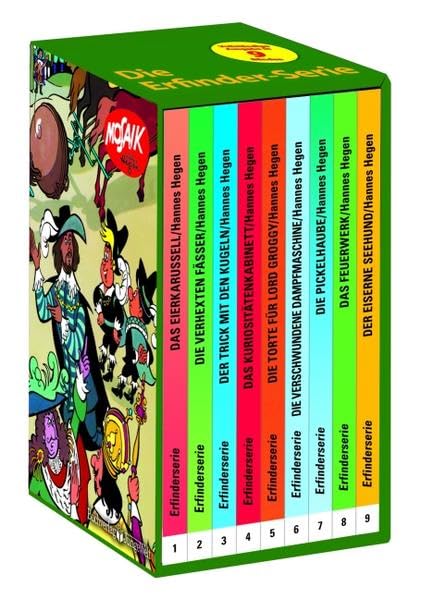 Erfinder-Serie des Mosaik von Hannes Hegen, 9 Bände im Schuber (limitierte Auflage) (Digedagbücher - Erfinderserie) Manga