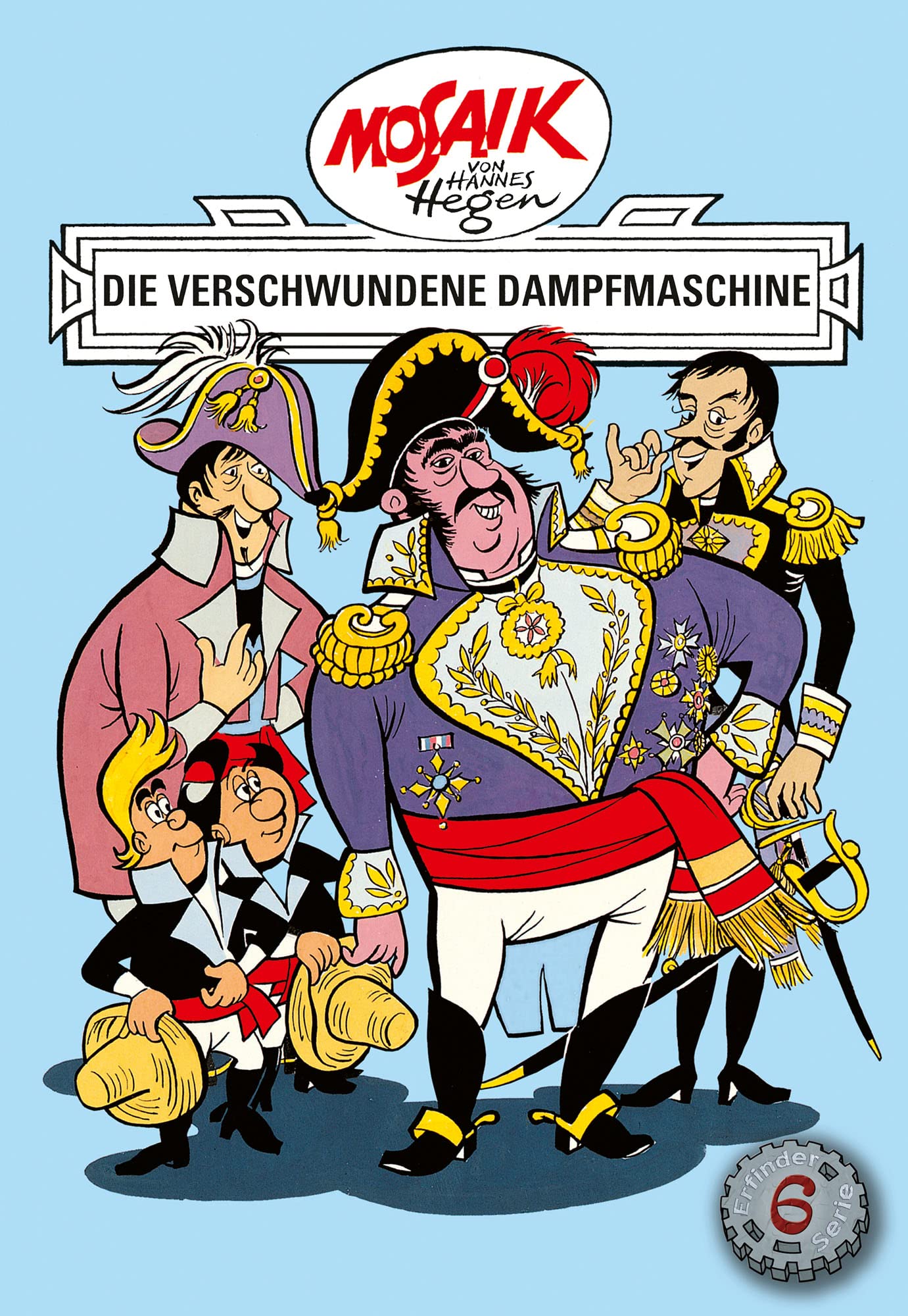 Die Digedags. Erfinder-Serie 06. Die verschwundene Dampfmaschine Manga